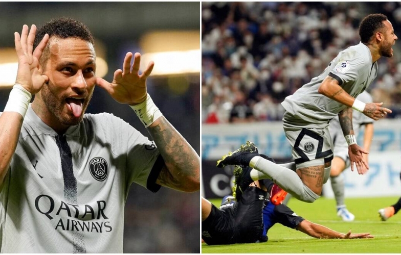 VIDEO: Neymar khiến CĐV choáng váng với pha ăn vạ 'đẳng cấp thế giới'