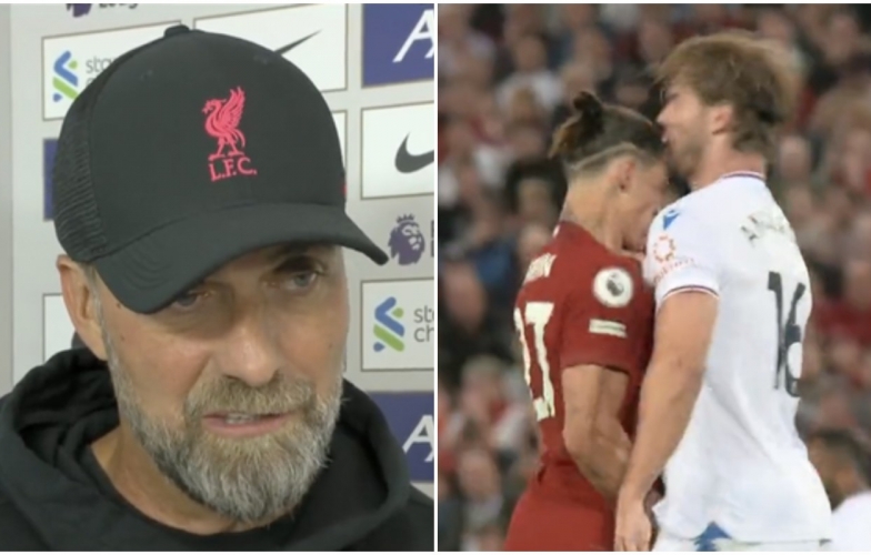 Jurgen Klopp ra phán quyết cho Darwin Nunez sau tấm thẻ đỏ 'ngu ngốc'