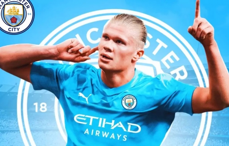 CHÍNH THỨC: Erling Haaland gia nhập Manchester City