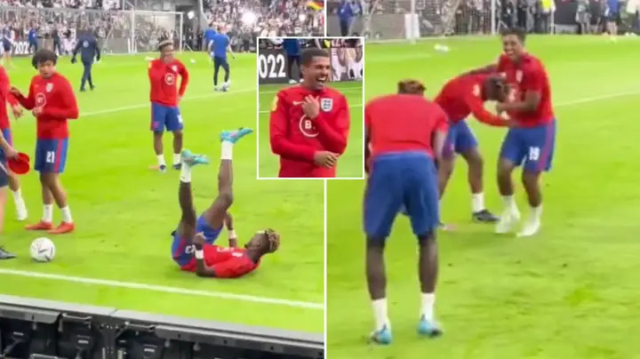 VIDEO: Trò cưng của Mourinho phô diễn kỹ năng 'tấu hài' tại ĐT Anh
