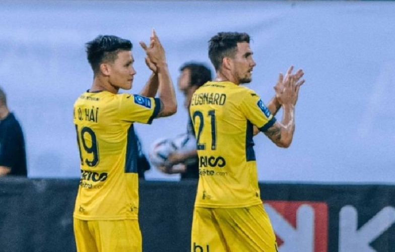 Báo Pháp chấm Quang Hải 3 điểm, thấp nhất đội Pau FC