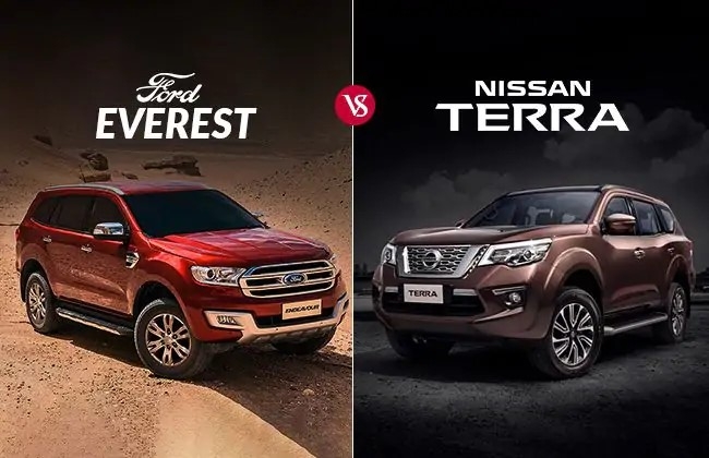 So sánh Nissan Terra 2021 và Ford Everest 2021: SUV 7 chỗ giá từ 1 tỷ đồng
