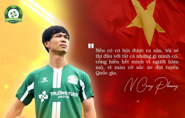 Công Phượng nói thật lòng khi được trở lại ĐT Việt Nam