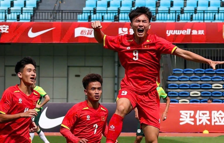 U16 Việt Nam thắng trận đầu tiên ở Trung Quốc