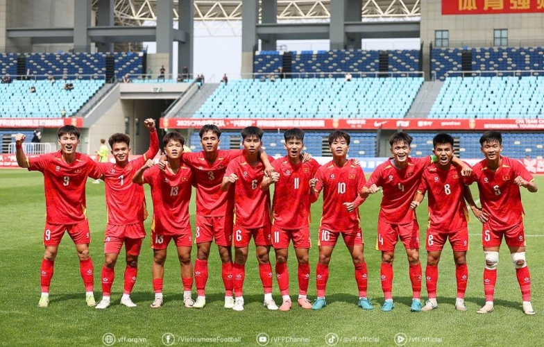 U16 Việt Nam nhận thưởng khủng sau trận thắng ông lớn Tây Á