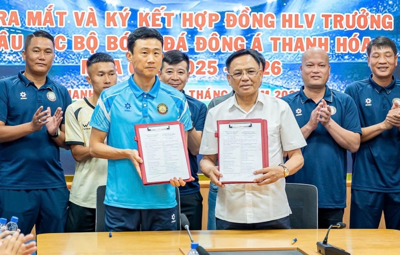 Cựu trợ lý ĐT Việt Nam chính thức làm HLV trưởng CLB Thanh Hoá