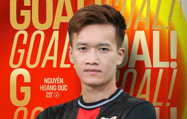 Hoàng Đức toả sáng rực rỡ, Ninh Bình nhấn chìm Nam Định 2-0