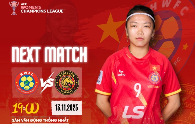 Lịch thi đấu bóng đá hôm nay 13/11: Đại diện Việt Nam ra quân ở giải châu Á