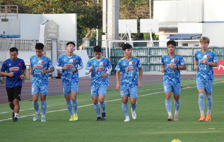 U22 Việt Nam vắng 3 cầu thủ ở buổi tập đầu tiên
