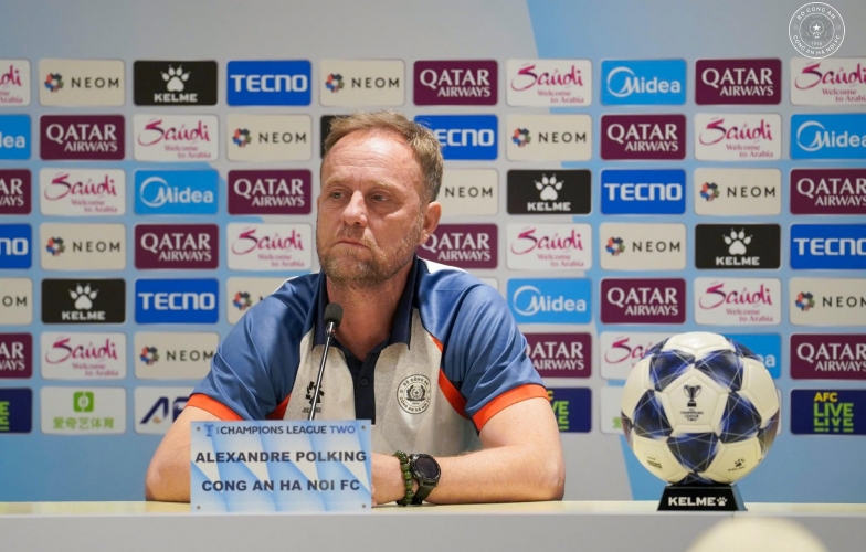HLV Polking: 'CAHN đặt mục tiêu 3 điểm trước Bắc Kinh Quốc An'