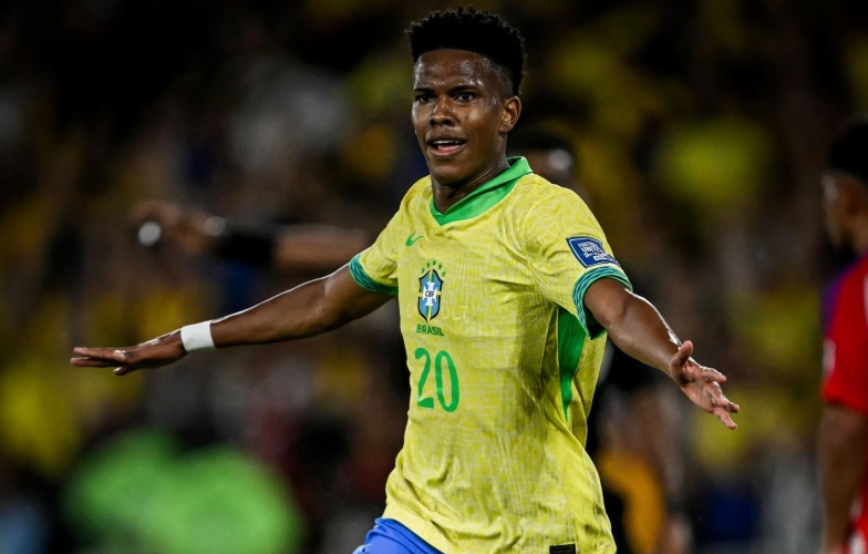 Thần đồng của Chelsea bùng nổ khi ghi bàn đầu tiên cho ĐT Brazil