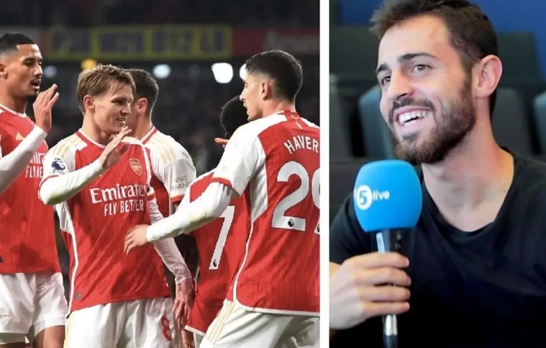 Bernardo Silva khẳng định Arsenal không phải đối thủ của Man City