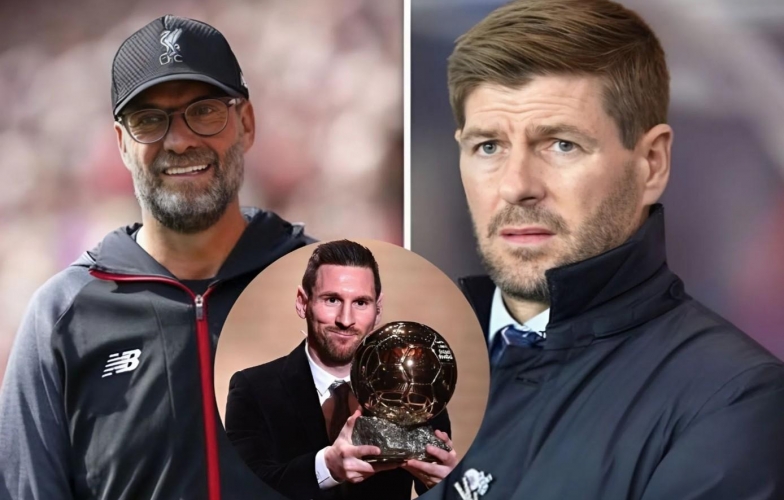 Jurgen Klopp và Gerrard không công nhận QBV của Messi