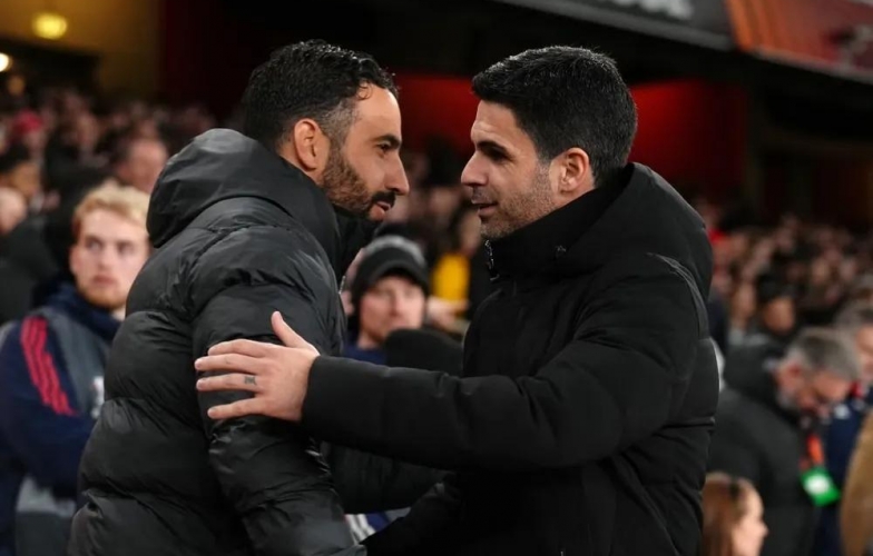 HLV Ruben Amorim quyết đấu Mikel Arteta vì giải thưởng Ngoại hạng Anh