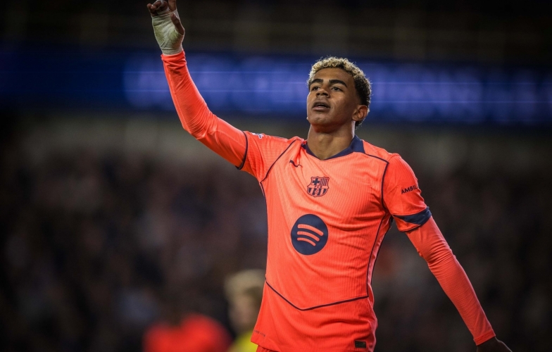 Lamine Yamal tái lập kỷ lục Champions League của Mbappe