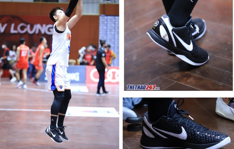 “Mamba Forever” - Lời tri ân Gigi Bryant xuất hiện trong tay Quang Anh tại VBA 2022