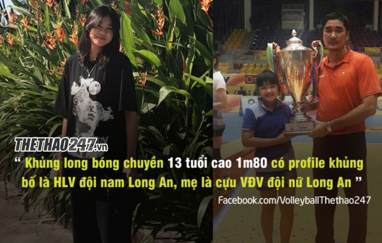 Người khổng lồ nhí: 13 tuổi cao 1m80, chơi bóng chuyền 2 năm tăng 10cm
