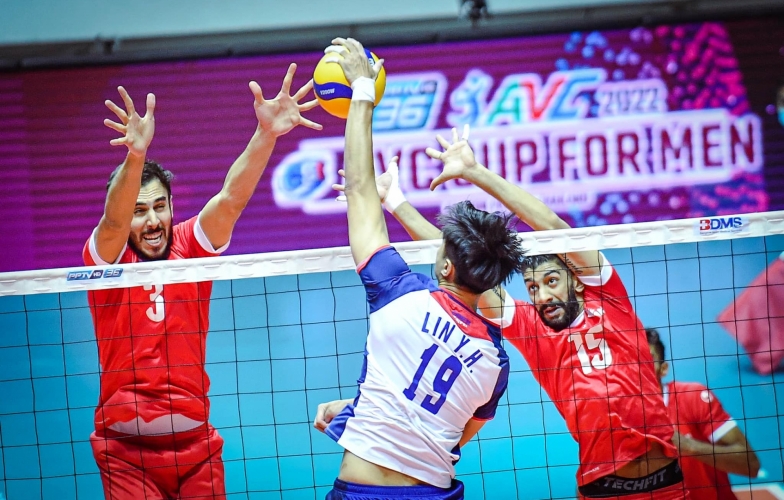 Lịch thi đấu Cúp bóng chuyền nam Châu Á 2022 hôm nay, ngày 8/8