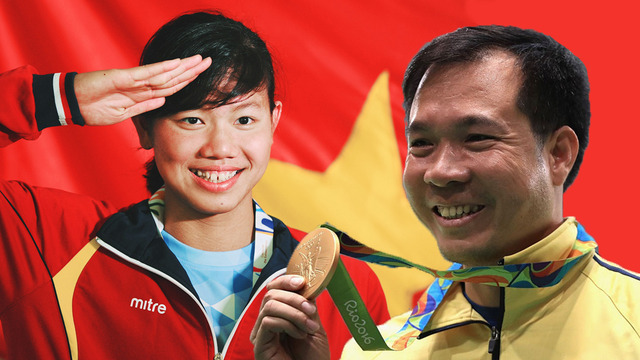 Xạ thủ Hoàng Xuân Vinh cùng Ánh Viên sẽ rước đuốc SEA Games