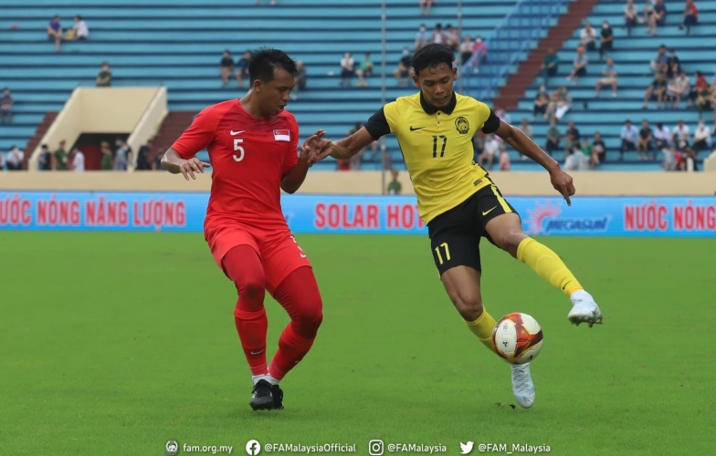 VIDEO: U23 Singapore 2-2 U23 Malaysia (Bảng B SEA Games 31)