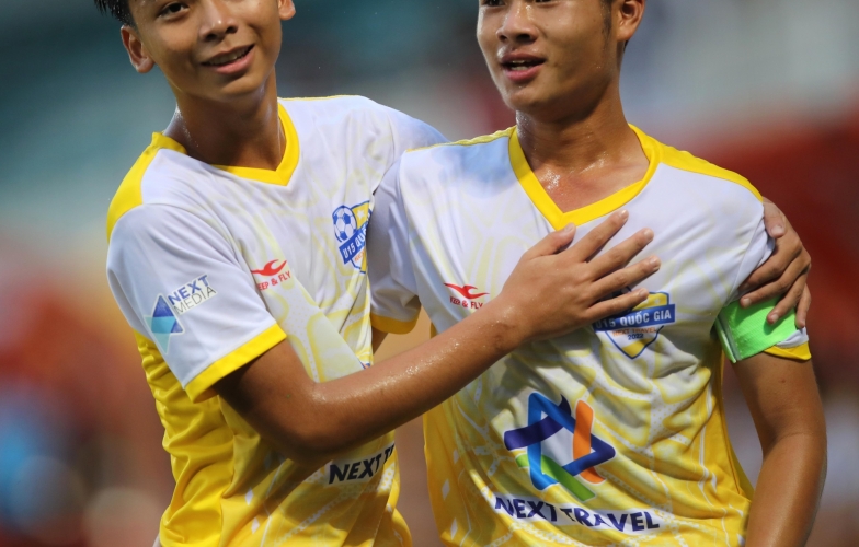 U15 Sông Lam Nghệ An xếp nhất bảng B Vòng chung kết U15 Quốc gia - Next Travel 2022