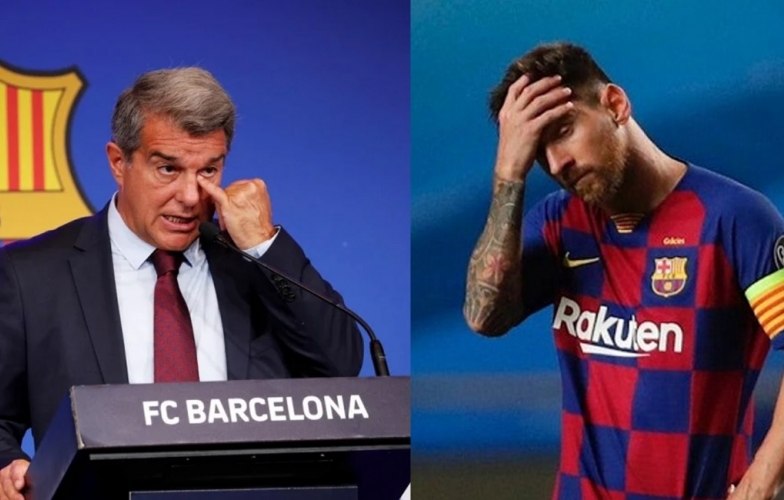 Cựu nhân viên Barca tố chủ tịch Laporta đã phản bội Messi