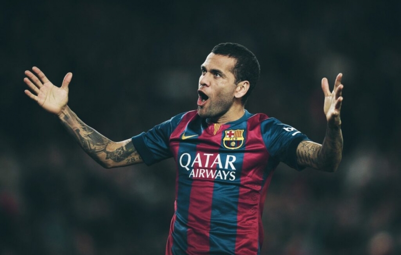 Sự nghiệp huy hoàng của Dani Alves tại Barcelona