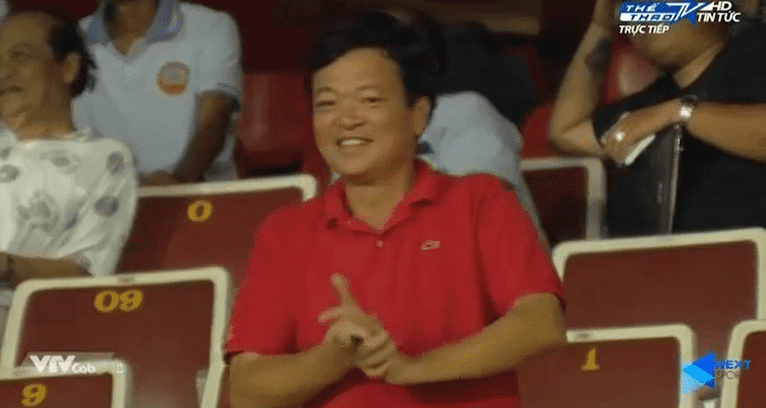 50 sắc thái của tân chủ tịch Hải Phòng FC trong ngày đội nhà thắng nhọc