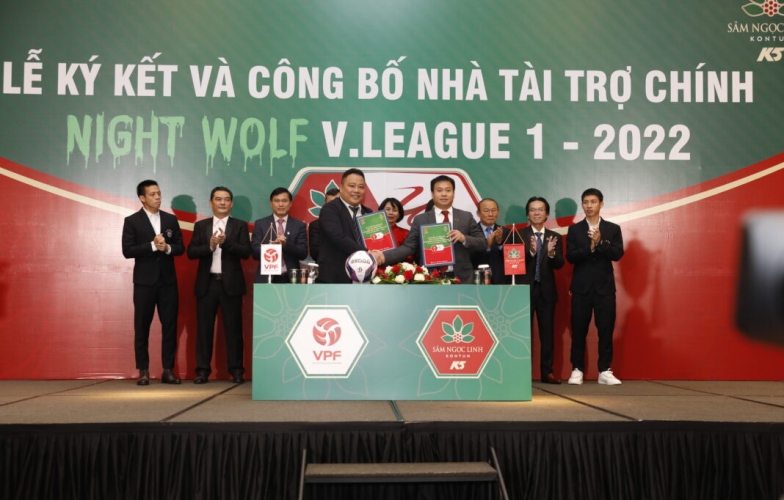 V.League có nhà tài trợ mới trong 3 năm