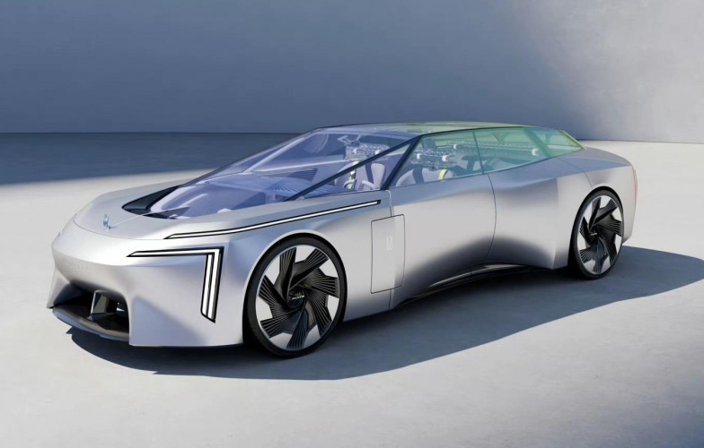 Chiêm ngưỡng sedan concept Trung Quốc với khoang nội thất phủ kính như phi thuyền