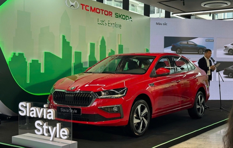 Skoda Slavia chính thức cập bến Việt Nam: Đối thủ mới của Vios, City, giá ưu đãi từ 421 triệu đồng