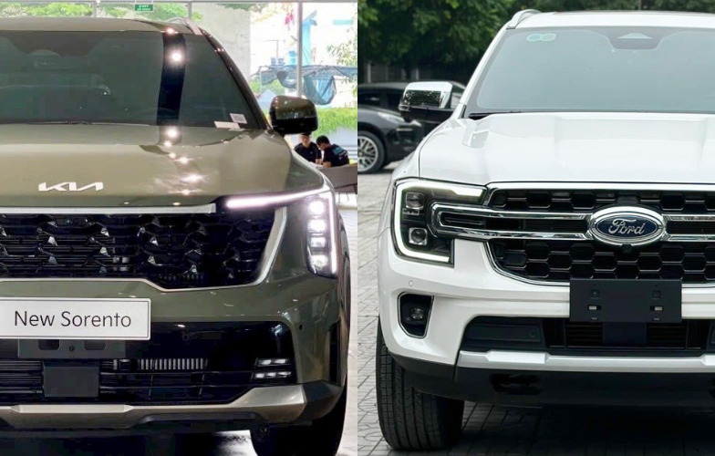 So sánh Kia Sorento và Ford Everest cùng giá gần 1,47 tỷ đồng: SUV 7 chỗ nào đáng chọn hơn?