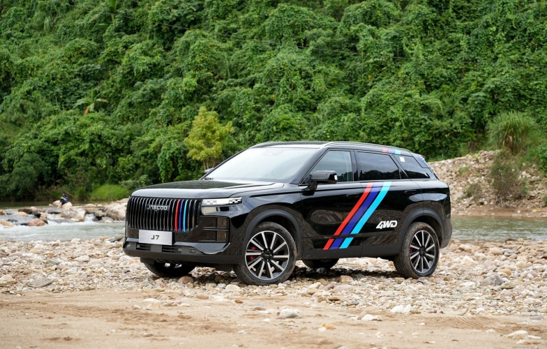 Jaecoo J7 tại Việt Nam có thêm bản dẫn động 4 bánh, giá ưu đãi 799 triệu đồng