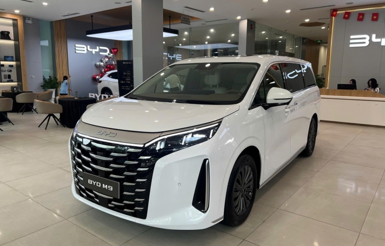 BYD M9 ra mắt tại Việt Nam: MPV 7 chỗ plug-in hybrid giá từ 1,999 tỷ đồng