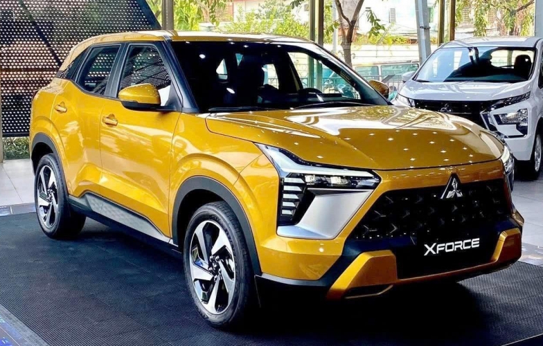 Bàn giao hơn 1.800 xe, Mitsubishi Xforce lần thứ hai vượt mặt Toyota Yaris Cross trong năm 2025
