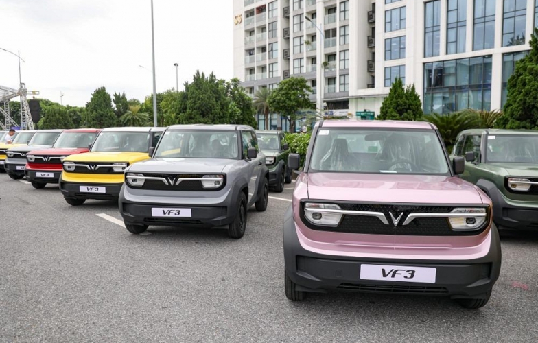 TOP 10 ô tô bán chạy nhất tháng 10/2025: Xe điện VinFast chiếm phân nửa