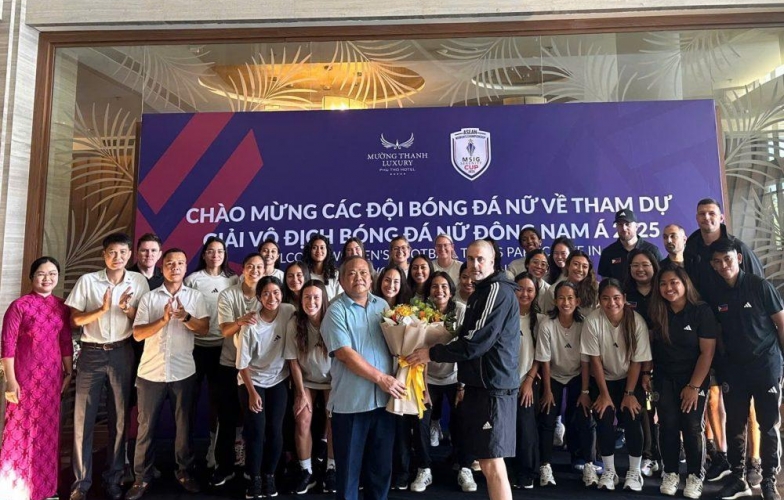 Đương kim vô địch AFF nữ đã có mặt tại Việt Nam