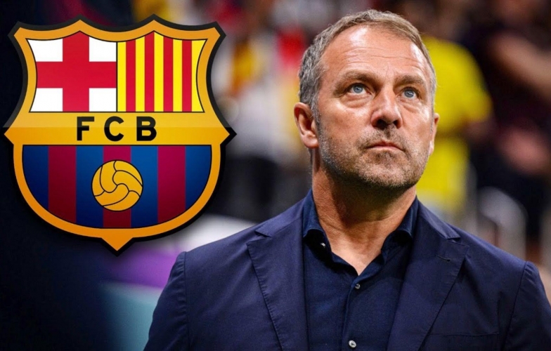 HLV Hansi Flick bị cấm chỉ đạo tại Champions League