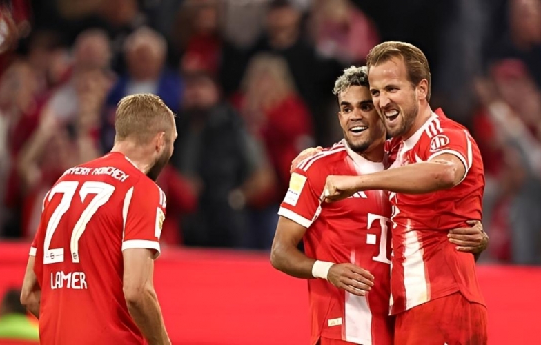 Harry Kane nhận xét về màn thể hiện của Luis Diaz tại Bayern