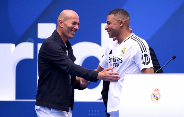 Mbappe ủng hộ Zidane dẫn dắt 'gã khổng lồ châu Âu'