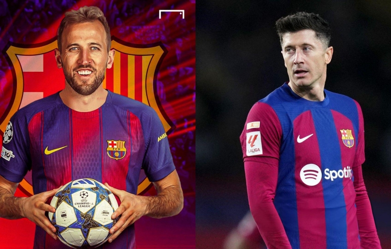 Chia tay Lewandowski, Barca chiêu mộ tiền đạo hay nhất nước Anh