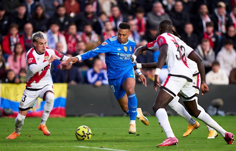 Real hòa thất vọng không bàn thắng trước Vallecano