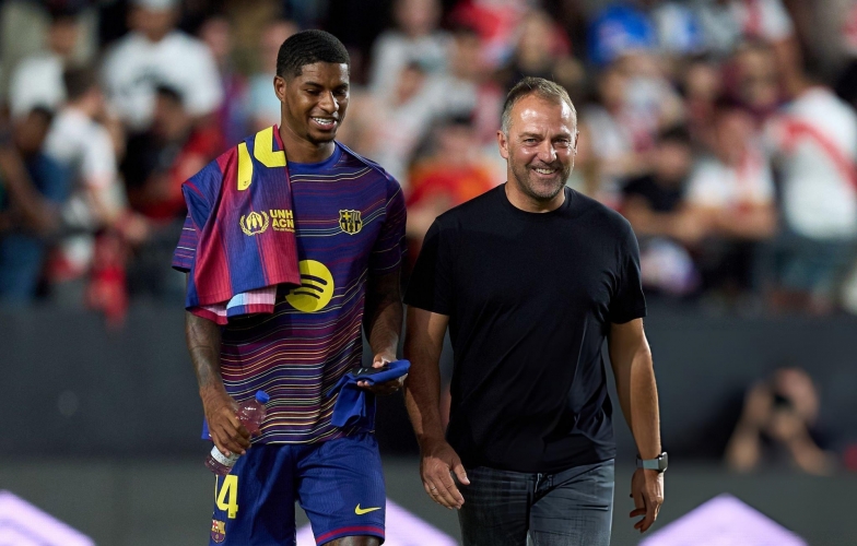 Hansi Flick báo tin vui về Rashford trước trận gặp Chelsea