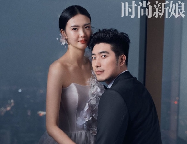Ngôi sao bóng chuyền nữ Trung Quốc đầy ngọt ngào trong bộ ảnh áo cưới