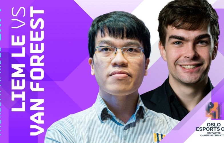 Qua mặt 'Vua cờ' Magnus Carlsen, Lê Quang Liêm giành ngôi á quân