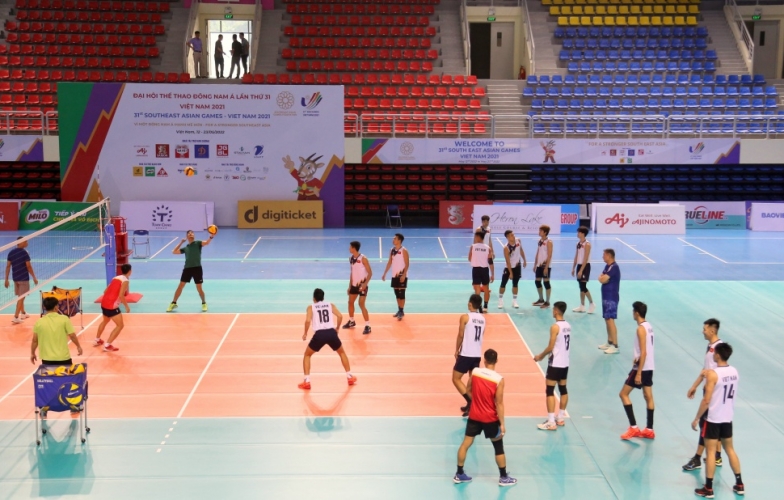 Bóng chuyền nam Việt Nam gấp rút chuẩn bị trước thềm SEA Games 31