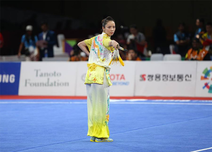 Wushu Việt Nam ngày 13/5: Dương Thúy Vi khẳng định đẳng cấp 'nữ hoàng'