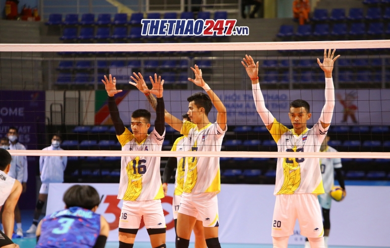 Không thể gây bất ngờ, Campuchia lỡ cơ hội tạo kì tích môn bóng chuyền nam SEA Games 31