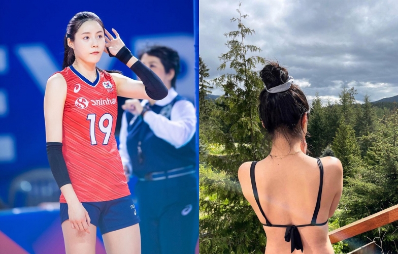 'Hot girl bóng chuyền' Hàn Quốc khiến fan 'sốc' bởi quá mạnh bạo trên MXH