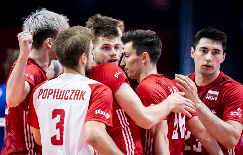 Đánh bại ĐKVĐ Olympic, tuyển nam Ba Lan vẫn 'ngậm ngùi' đứng sau trên BXH VNL
